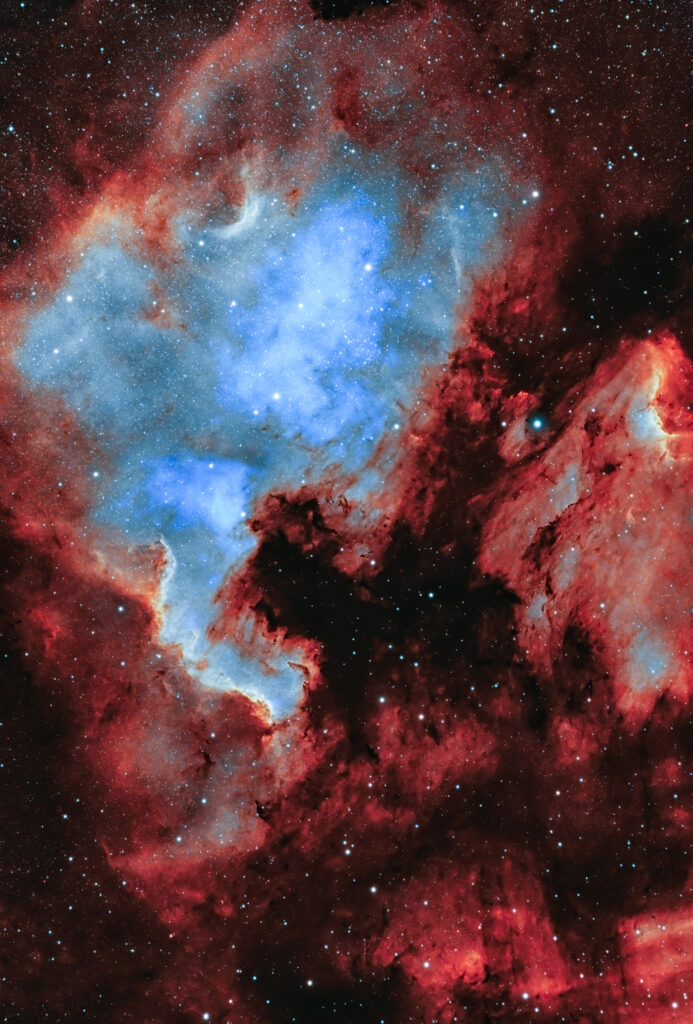 NGC7000-IC5070-WO61-ASI2600-NB1-320min-180s_300s-NoSt-PI-SHO12-PS-denoise-BTX